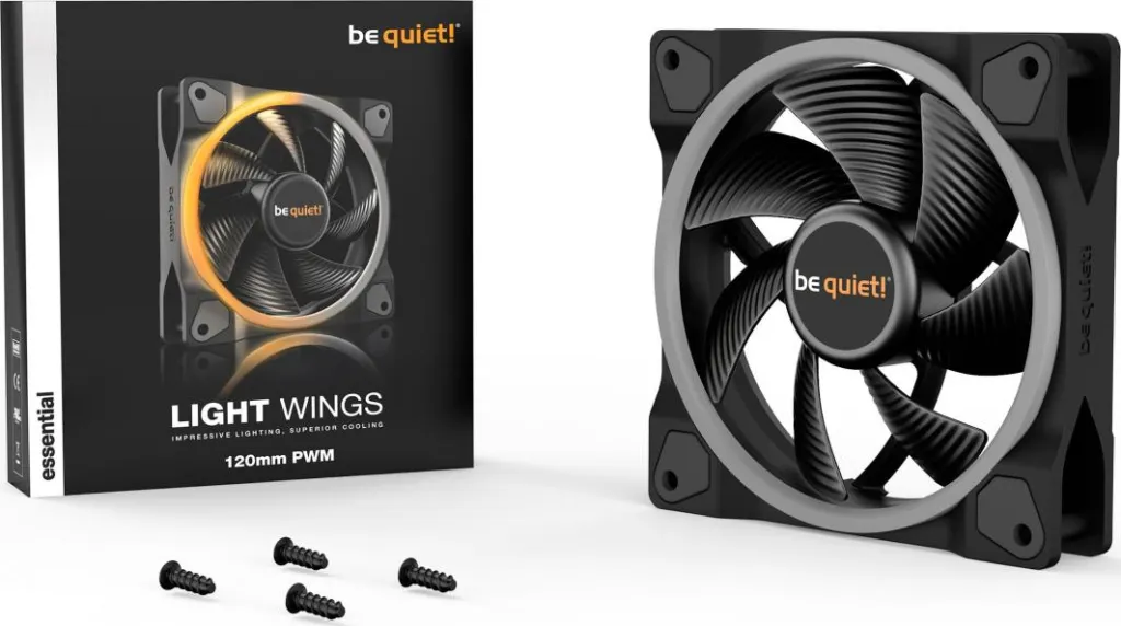 Ftohës be quiet! Light Wings PWM, 120 mm - 4