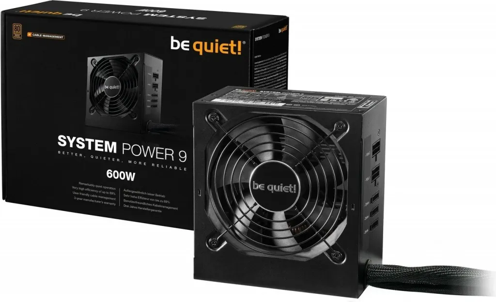 Burime energjie Be quiet! System Power 9 - 600W - 2