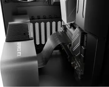 Mbajtëse vertikale grafike be quiet! BGA12 Riser Cable, PCIe 4.0, e zezë
