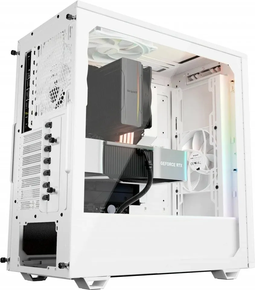 Kasë BE QUIET! Pure Base 501 DX, midi tower, BGW77, e bardhë - 8
