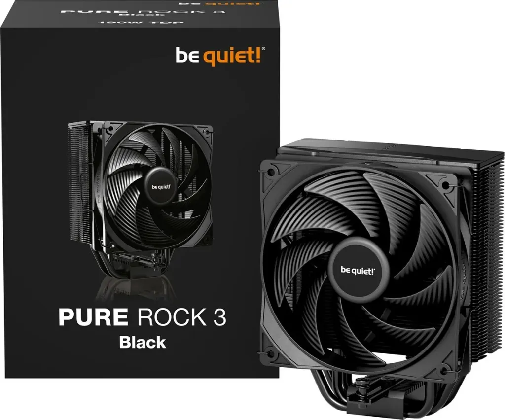 Ftohës CPU Be Quiet Pure Rock 3, 120mm, për Intel dhe AMD, i zi - 5