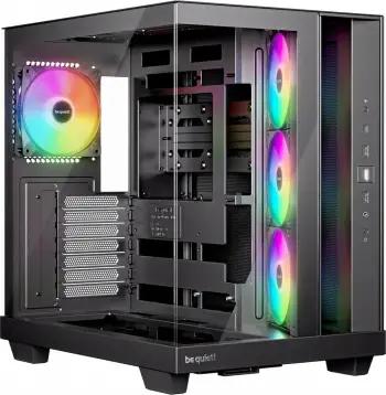 Kasë Be Quiet! Light Base 500 LX midi, e zezë, me RGB