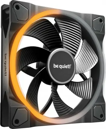 Ventilator kase be quiet Light Wings PWM Reverse 140mm, LED multi, i zi