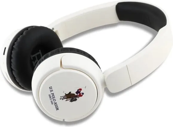 Kufje Bluetooth US Polo Assn. USHPV6PUNH, on-ear, të bardha, DH Color Logo - 2