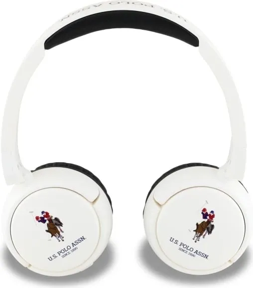 Kufje Bluetooth US Polo Assn. USHPV6PUNH, on-ear, të bardha, DH Color Logo - 3