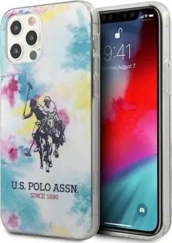 Mbrojtëse e pasme US Polo Assn Tie & Dye për iPhone 12/ iPhone 12 Pro