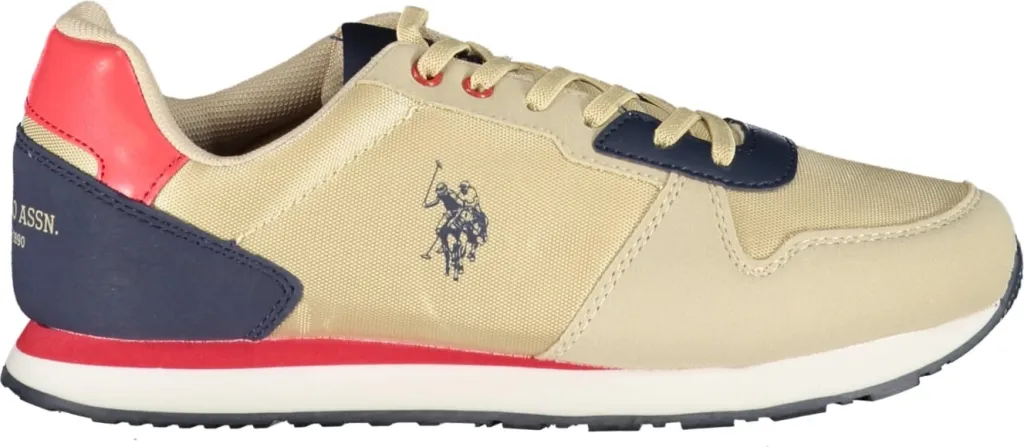Atlete për djem US Polo Assn., bezhë - 1