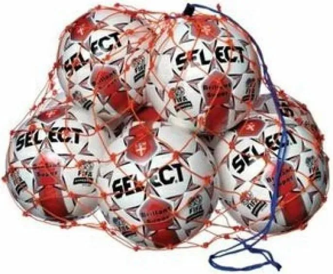 Rrjetë për topa futbolli Select, portokalli - 1