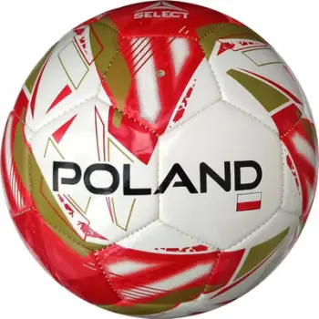 Top futbolli Select Poland T26-18312, universal, i bardhë e kuq
