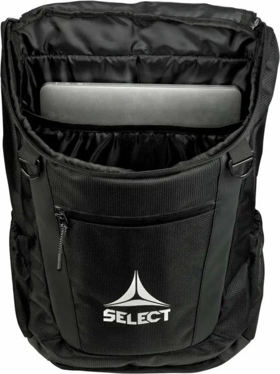 Çantë shpine Select unisex, e zezë - 2
