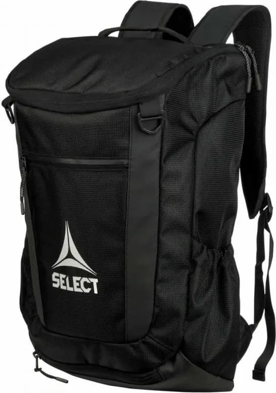 Çantë shpine Select unisex, e zezë - 3