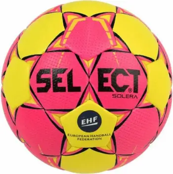 Top për handball Select Solera Senior 3, 2018, për meshkuj dhe femra, rozë me të verdhë