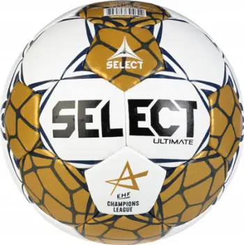 Top për handball Select, bardhë dhe artë