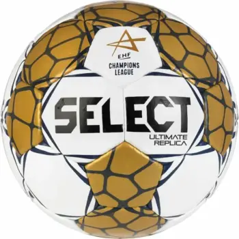 Top dore Select Champions League Ultimate Replica EHF 220040, madhësi standarde, i artë
