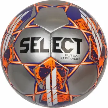 Top futsalli Select Futsal Tornado 3853460485, për ambiente të brendshme, argjendtë