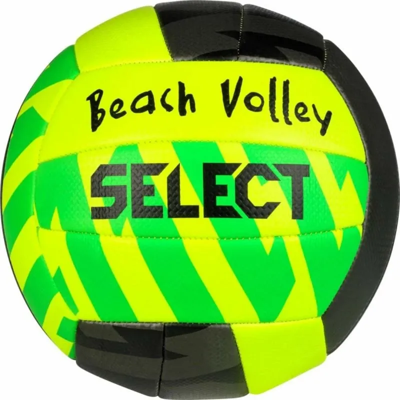 Top volejbolli plazhi Select, zi dhe verdhë - 2