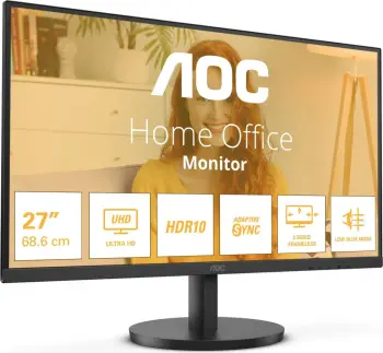 Monitor AOC B3 U27B3M, 27", 4K Ultra HD, i zi