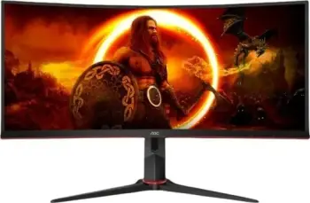 Monitor AOC Gaming CU34G2XP/BK, 34", WQHD, 180Hz, i zi