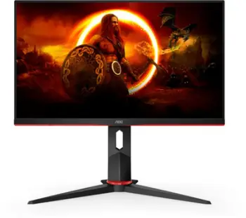 Monitor AOC G2 Q24G2A/BK, 23.8", QHD, 165Hz, 1ms, i zi/portokalli