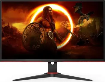 Monitor AOC 27G2SAE/BK, 27" FHD 165Hz, i zi/i kuq