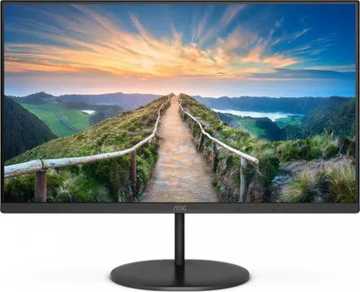 Monitor AOC U27V4EA, 27", UHD 4K, i zi - 1