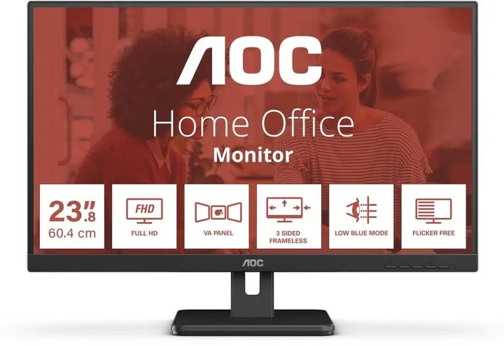 Monitor AOC 24E3UM - LED, 23.8", FullHD, i zi - 1