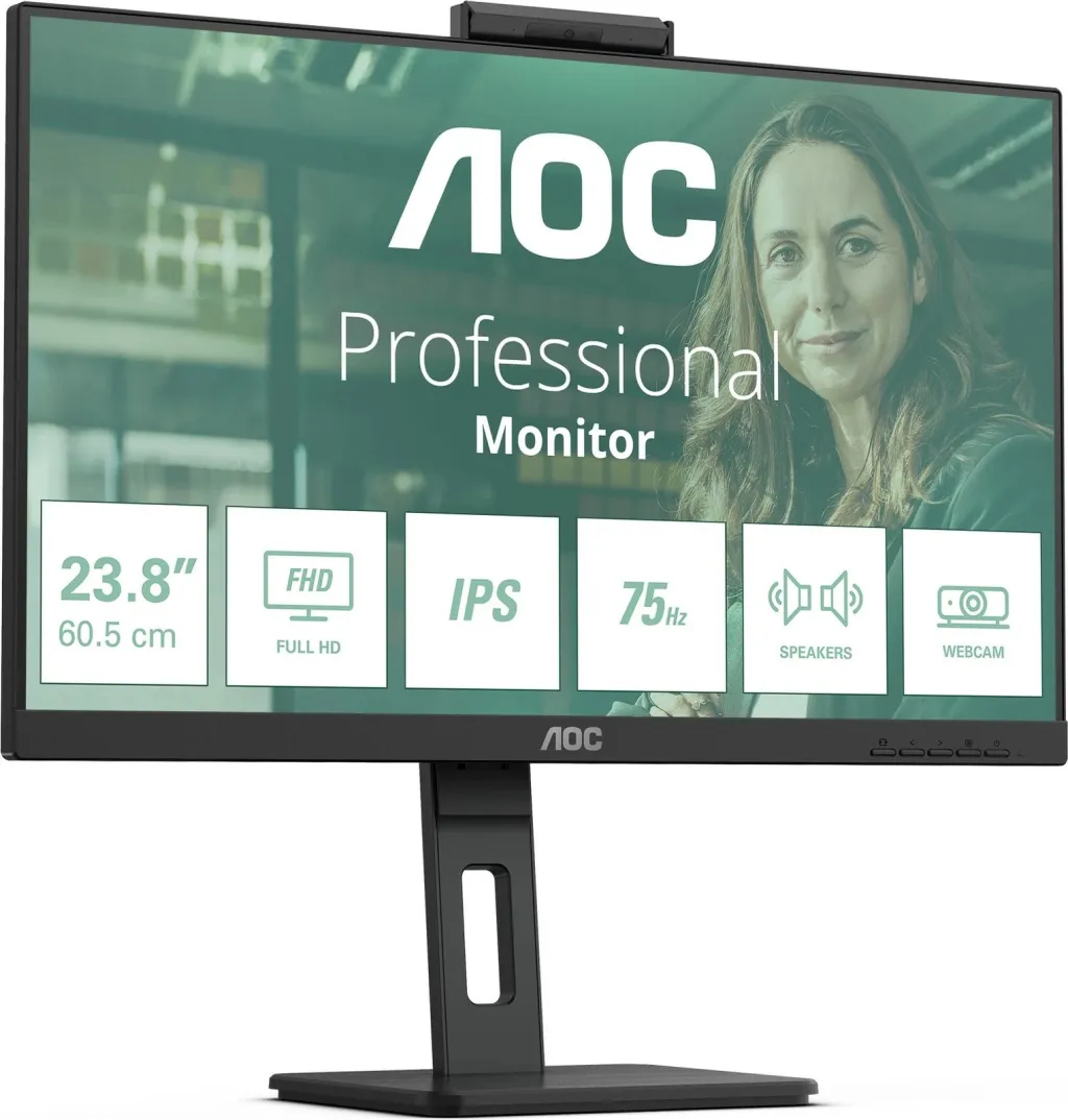 Monitor AOC 24P3QW - LED, 23.8", FullHD, i zi - 2
