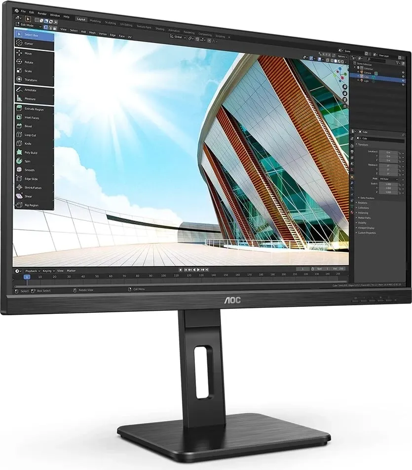 Monitor AOC 27P2Q, Full-HD, 27", 75Hz, i zi - 10