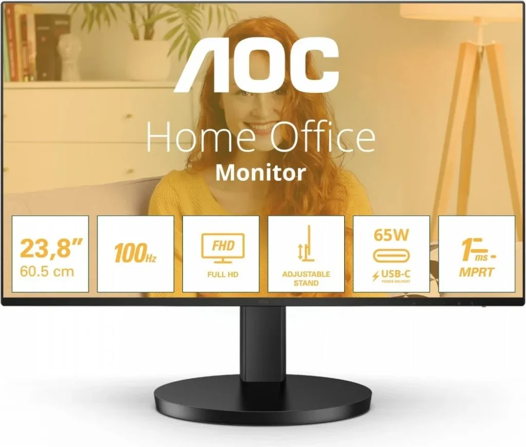 Monitor AOC 24B3CF2, 23.8", 1920x1080 - 2