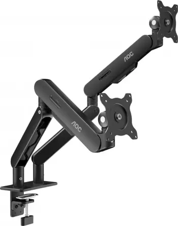 Mbajtëse monitori për tavolinë AOC, 2 monitora, 17" - 34"