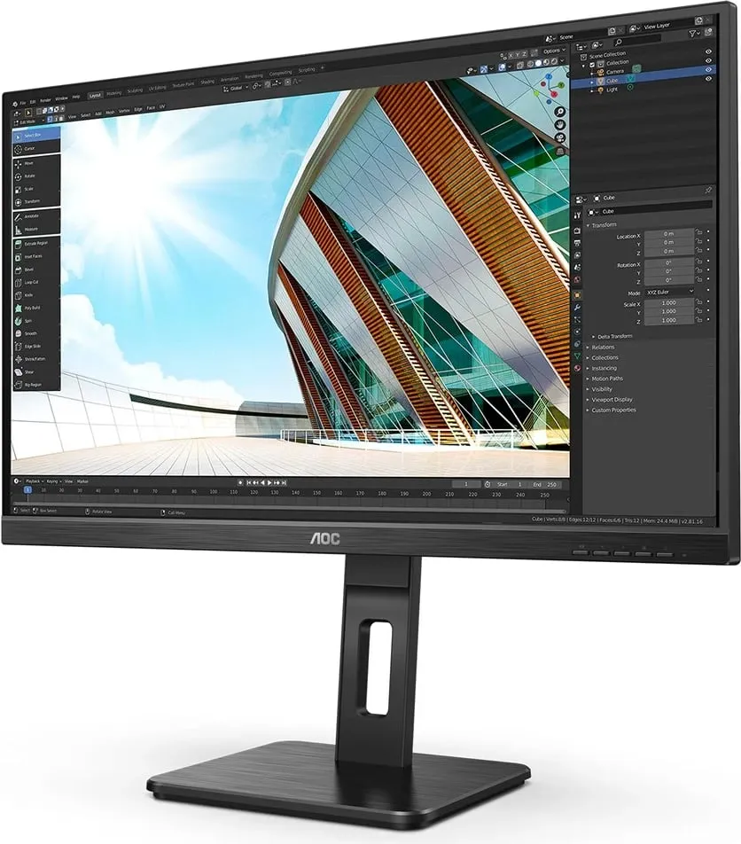 Monitor AOC Q27P2Q - LED, 27", QHD, i zi - 10