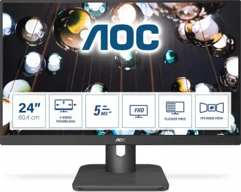 Monitor AOC 24E1Q - LED, 23.8", FullHD, i zi