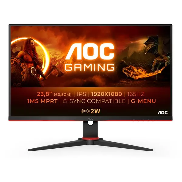Monitor AOC 24G2SPU/BK, 24", FHD, 165Hz - 1
