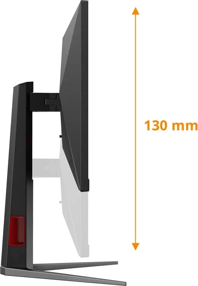 Monitor gaming AOC 24G4HA, 23.8", Full HD, LED, i zi me të kuqe - 10