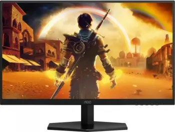 Monitor gaming AOC G4 Q27G42ZE, 27", Quad HD 2560 x 1440, i zi e kuqe