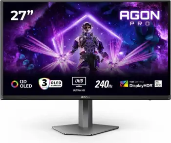 Monitor AOC AG276UZD, 26.5", 4K Ultra HD, OLED, i zi