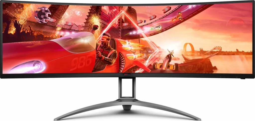 Monitor AOC Agon AG493UCX2, 48.8'', 5120 x 1440, i zi - 2