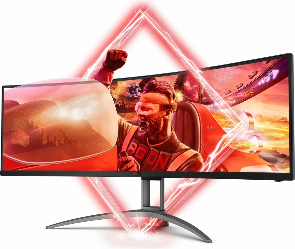 Monitor AOC Agon AG493UCX2, 48.8'', 5120 x 1440, i zi - 3