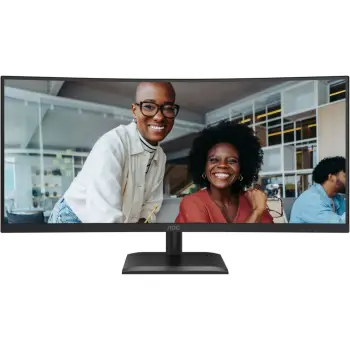 Monitor AOC CU34E4CV 34" WQHD ultra-wide 120 Hz HDR10 USB-C me PD 90W Smart KVM, e zezë