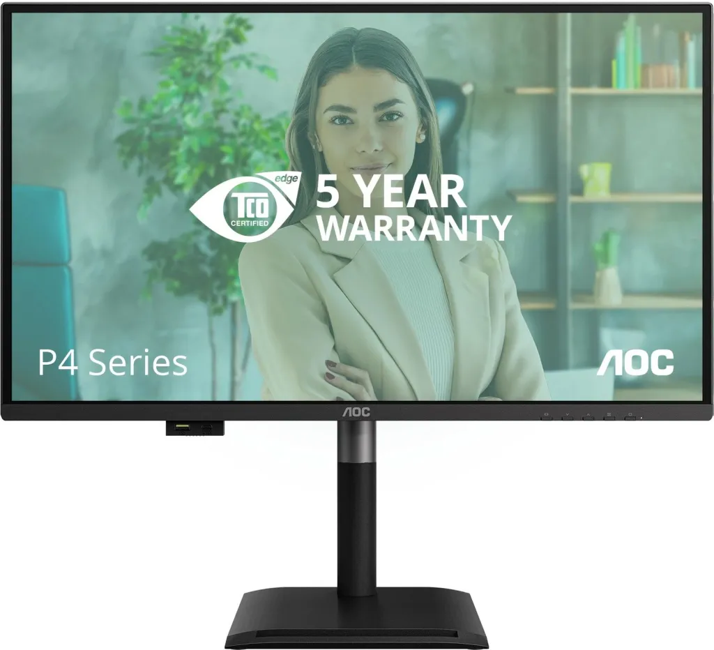 Monitor AOC Q27P4U 27 inç, 2xHDMI+DP+USB, e zezë - 1
