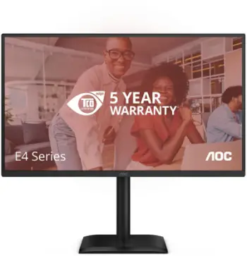 Monitor AOC Q27E4CV 27 inç, HDMI+DP+USB-C, e zezë