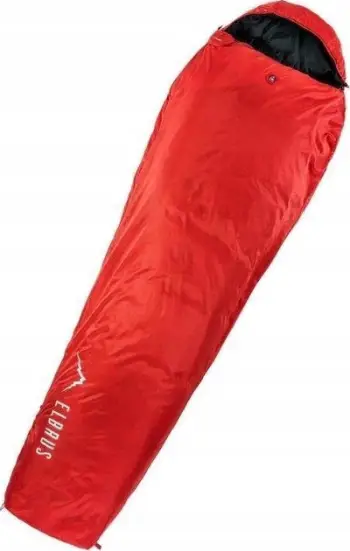 Thes gjumi Elbrus CARRYLIGHT II 800, tip mummy, mbushje Hollowfibre, blu