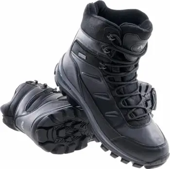 Çizme Elbrus Spike Mid WP, nr. 41, të zeza / hiri e errët