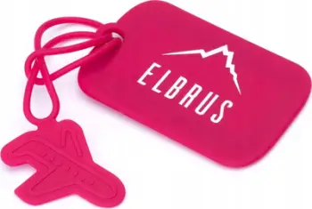 Etiketë bagazhi Elbrus Nomo Tag 92800595328, silikoni, e bardhë