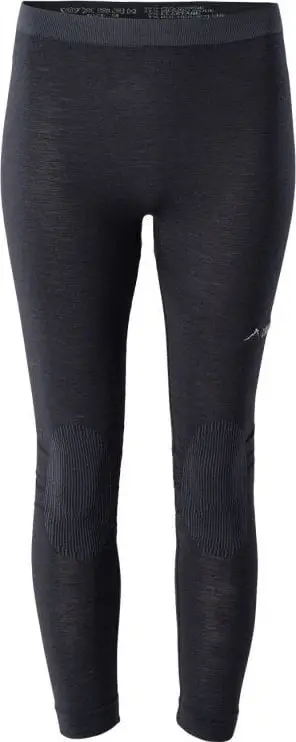 Leggings termoaktive Elbrus Elarit Bottom WO'S, lesh merino, për femra, të zeza