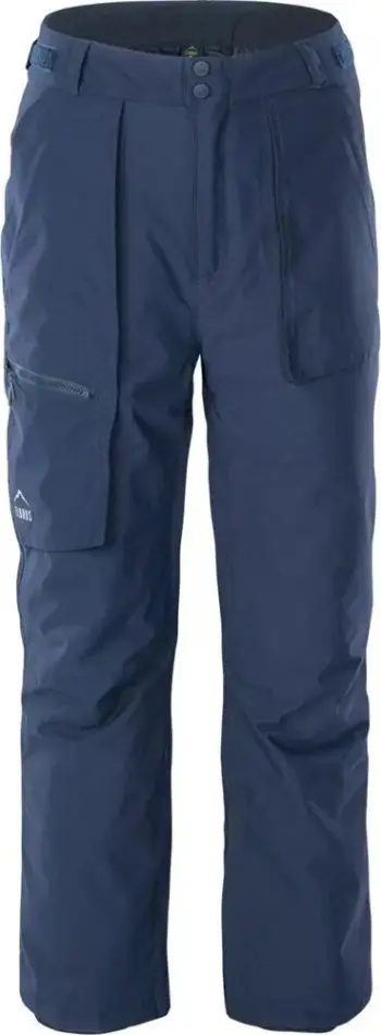 Pantallona skish Elbrus Olof, për meshkuj, najlon, blu