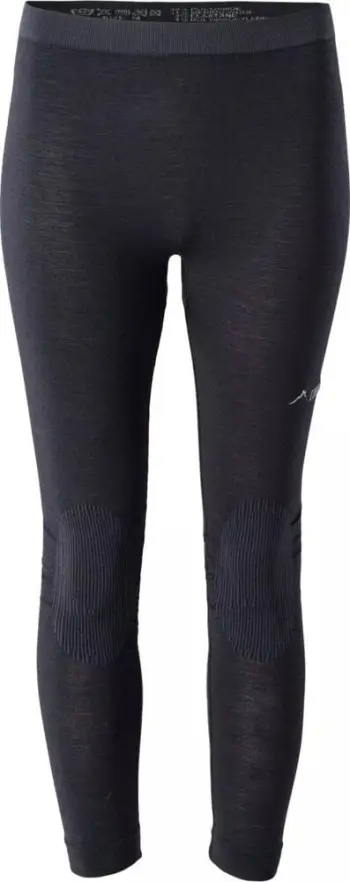 Leggings termoaktiv Elbrus Elarit Bottom WO'S, lesh merino, për femra, të zeza