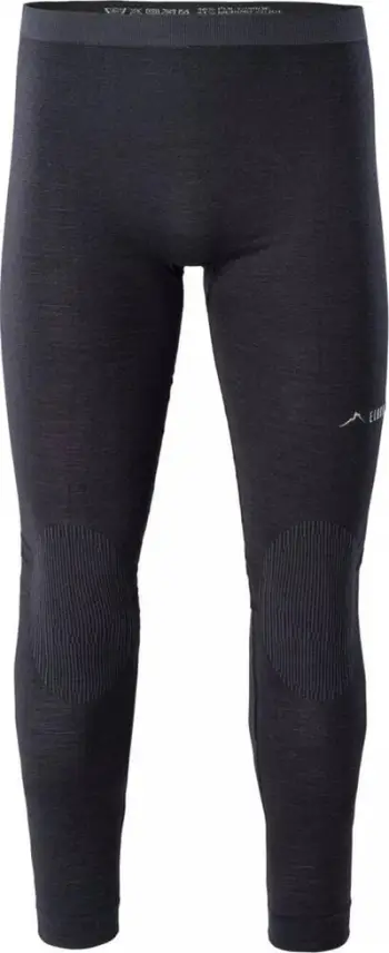 Leggins termoaktivë Elbrus Elarit Bottom M, lesh merino, për sport, gri