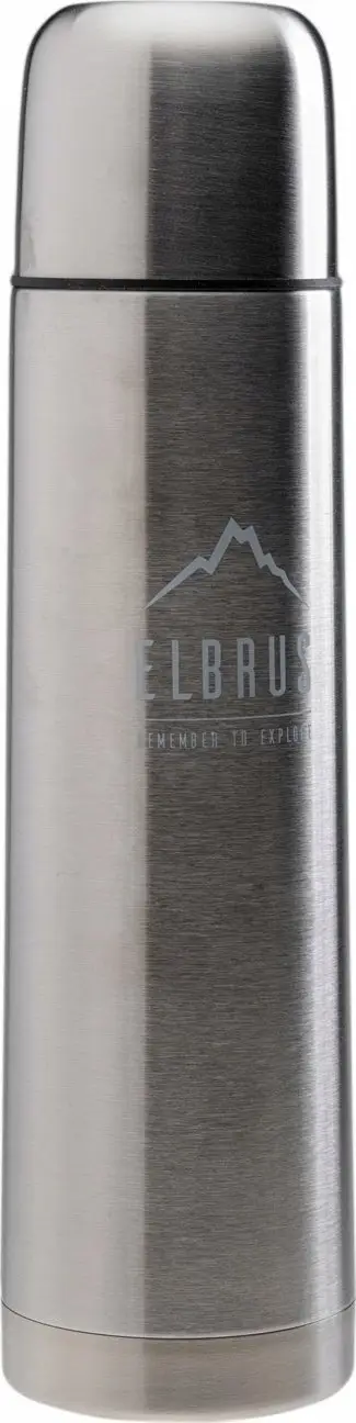 Termus Thermos Elbrus Garde 1000ml, çelik inox, izolim me vakum, i argjendtë