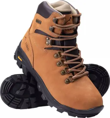 Këpucë treking Elbrus Sparow Mid V SympaTex W, membranë SympaTex, taban Vibram, kafe